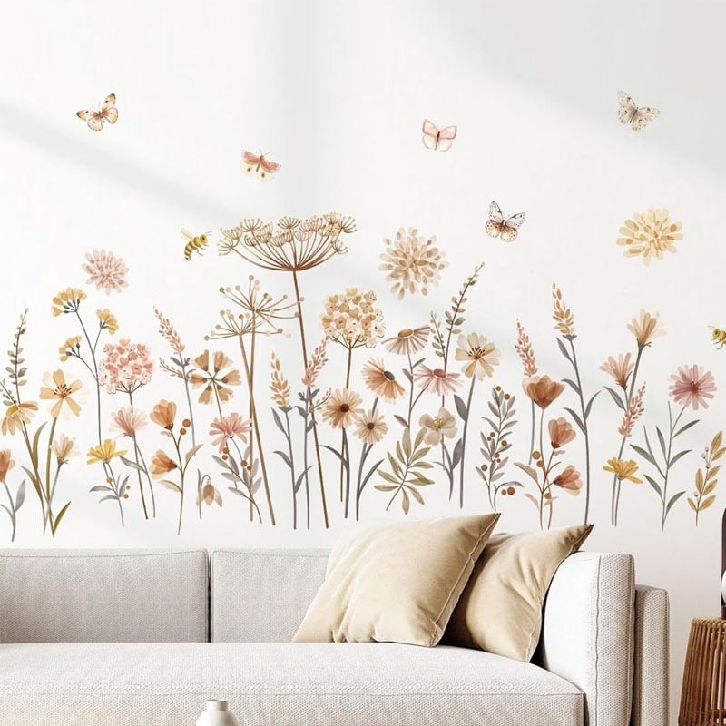 Boho karahindiba çiçek duvar ç - Baby Nursery Plants incelemesi ve fiyatı