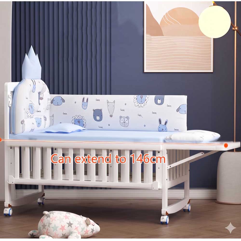 Premium Bebek Karyolası, Ahşap - Convertible Crib Set incelemesi ve fiyatı