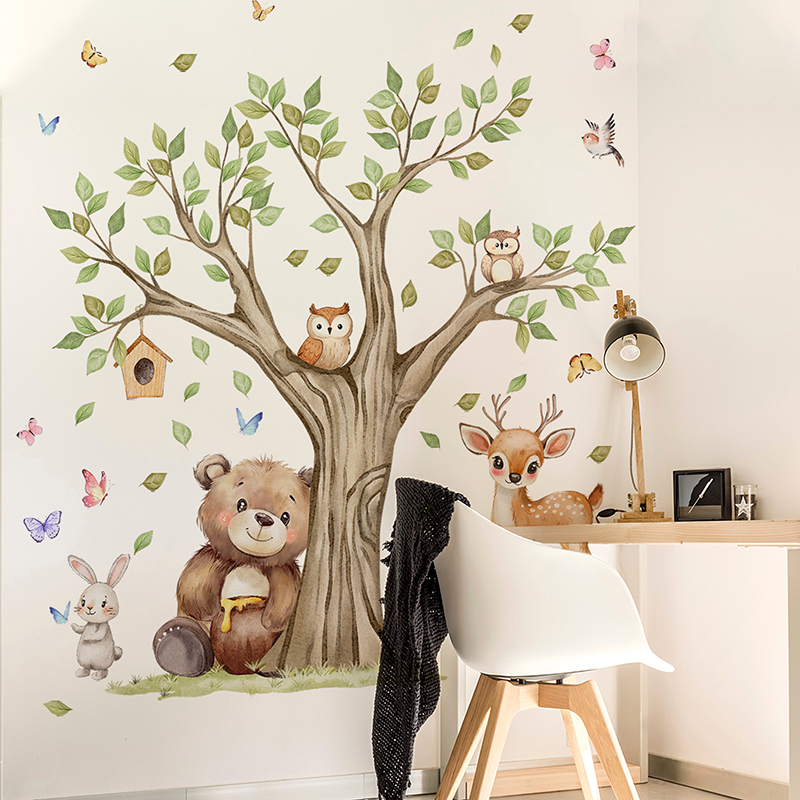 Çizgi Film Orman Hayvanları Pa - Baby Nursery Jungle incelemesi ve fiyatı