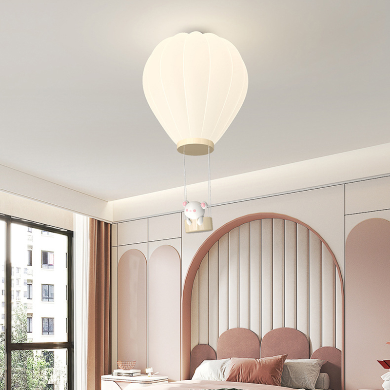 Krem Tarzı Çocuk Odası Tavan I - Baby Nursery Hot Air Balloon incelemesi ve fiyatı